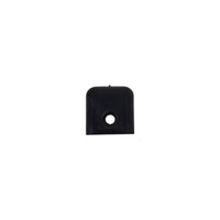 1" Universal Black Molding Trim Plastic End Cap RV Camper 5th Wheel Trailer (MEC-B)