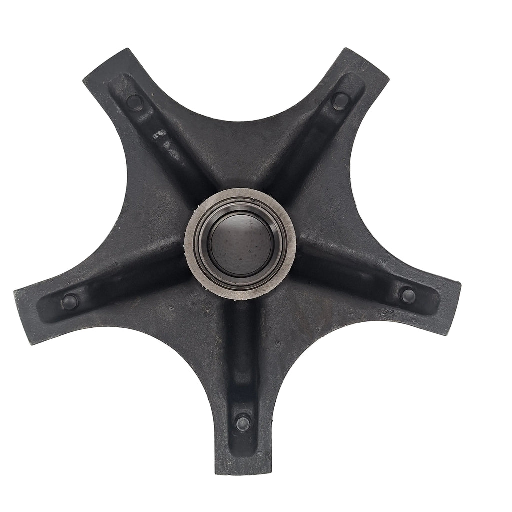 Mobile Home Style Idler Hub 5 Lug Cupped with Bearings, Replaces Dexter OEM 008-261-24(MHI-122458-RCB-KIT)