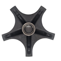 Mobile Home Style Idler Hub 5 Lug Cupped with Bearings, Replaces Dexter OEM 008-261-24(MHI-122458-RCB-KIT)