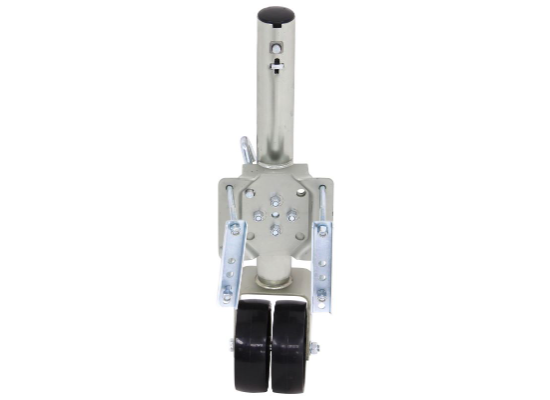 Boat Trailer Jack w/ Dual Wheels – Swivel Sidewind – 1,500 lb – Zinc Marine Jack (MJ-1500B-DWL)