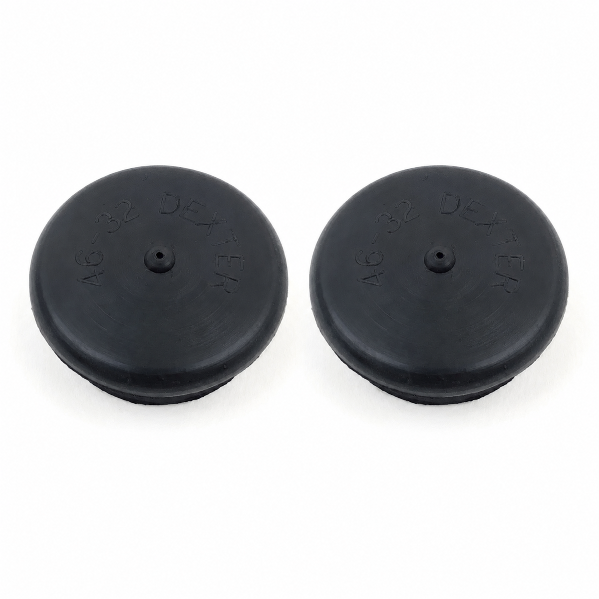Pair Oil plug Center plug for hole in center of oil cap Replaces Dexter 046-032-00 Plug Fits 21-35 21-36 21-88 Caps(OC-Rubber Plug-LOTOF2)