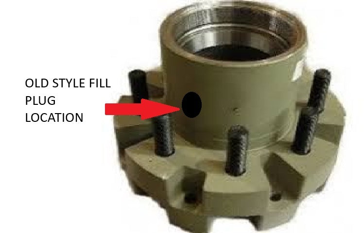 Rubber Fill Plug for Dexter Side-Fill Hub Caps — 9K–15K Axles (046-052-00)