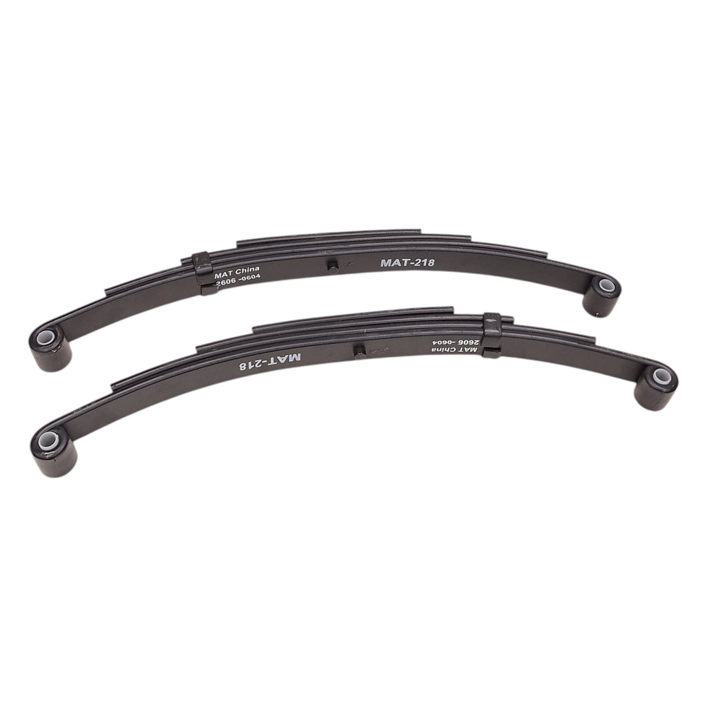 Two (2) 2500# Trailer Leaf Spring for 5000# Axle 25.25" Camper 4 Leaf (PR4-2)