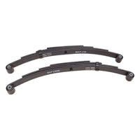 Two (2) 2500# Trailer Leaf Spring for 5000# Axle 25.25" Camper 4 Leaf (PR4-2)