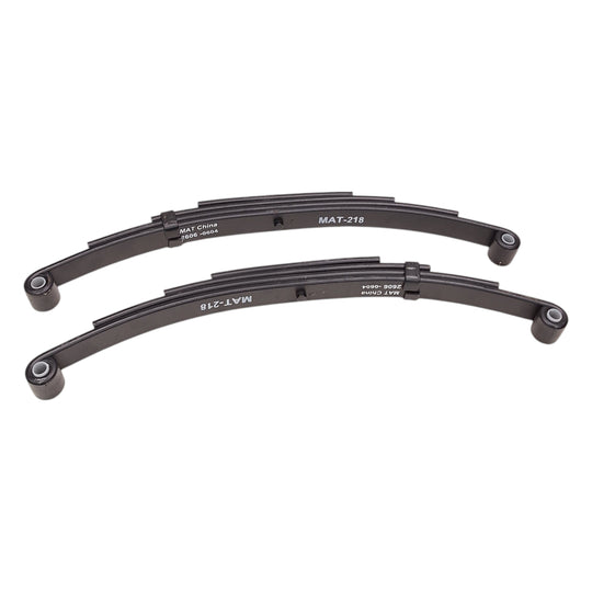 Two (2) 2500# Trailer Leaf Spring for 5000# Axle 25.25" Camper 4 Leaf (PR4-2)