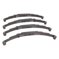Four (4) 2500# Trailer Leaf Spring for 5000# Axle 25.25" Camper 4 Leaf (PR4-4)