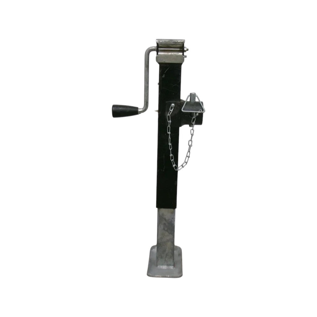 Pro Series 8,000 lb Square Pipe Mount Swivel Trailer Jack — Sidewind — 10" Lift (PS1400860383)