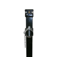 Pro Series 8,000 lb Square Pipe Mount Swivel Trailer Jack — Sidewind — 10" Lift (PS1400860383)