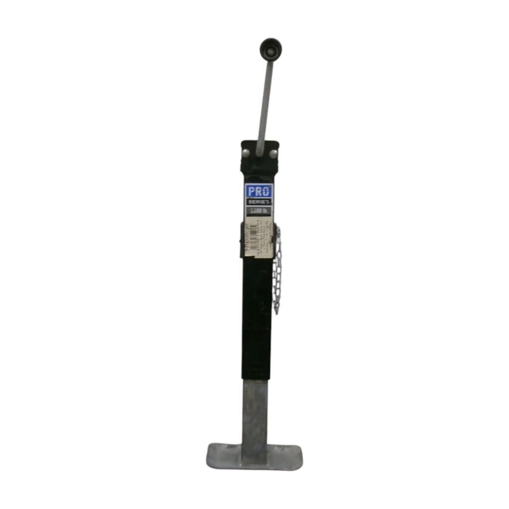 Pro Series 8,000 lb Square Pipe Mount Swivel Trailer Jack — Sidewind — 10" Lift (PS1400860383)