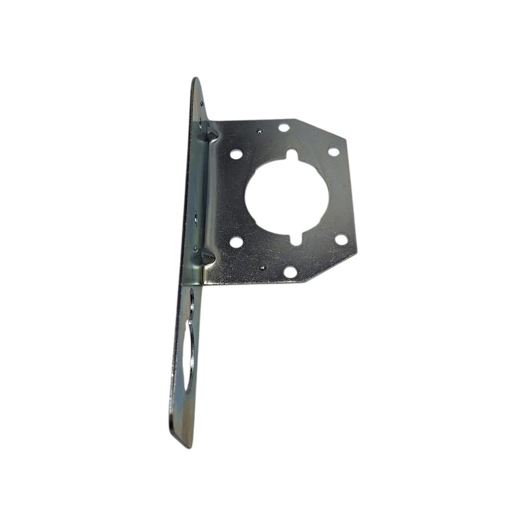 4-Way Round Female Connector with Bracket for Trailer, RV, Camper, Truck (R4CD-KIT)
