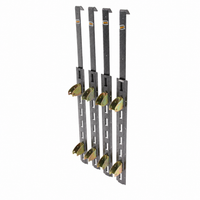 Rack'Em Adjustable Trailer Shelf Kit – 49" Brackets, E-Track Hangers & Wood Sockets (RA-13)