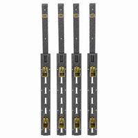 Rack'Em Adjustable Trailer Shelf Kit – 49" Brackets, E-Track Hangers & Wood Sockets (RA-13)
