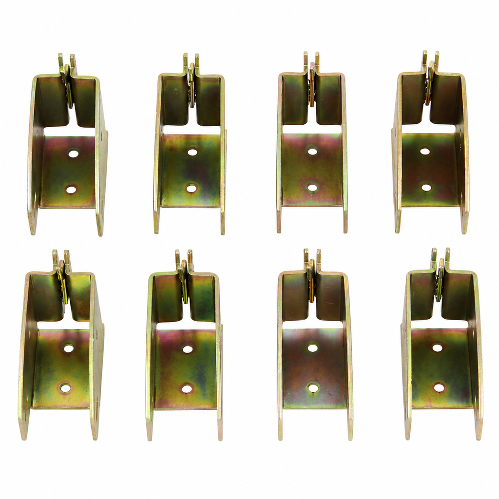 Rack'Em Adjustable Trailer Shelf Kit – 49" Brackets, E-Track Hangers & Wood Sockets (RA-13)