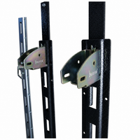 Rack'Em Adjustable Trailer Shelf Kit – 49" Brackets, E-Track Hangers & Wood Sockets (RA-13)