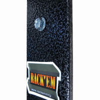 Rack'Em Adjustable Trailer Shelf Kit – 49" Brackets, E-Track Hangers & Wood Sockets (RA-13)