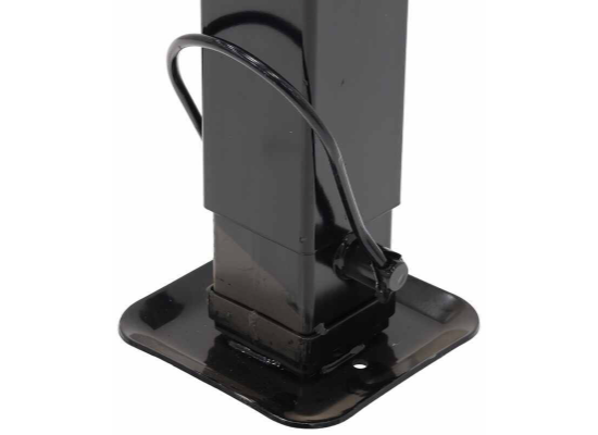 20,000 lbs Heavy Duty Ram Drop Leg Trailer Jack – 2-Speed Sidewind Gearbox & Dual Pin - Includes Handle (TJDDP2SP-20000SP-F)