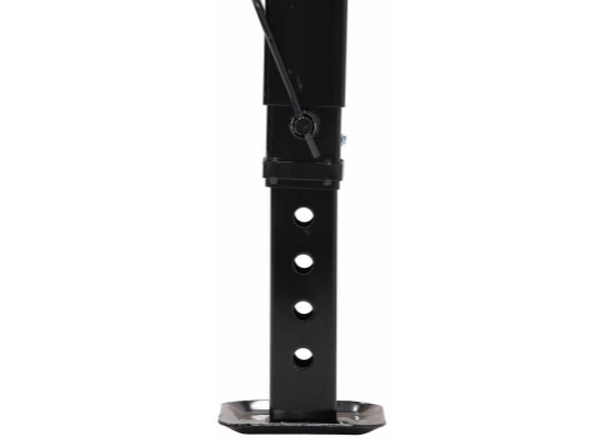 20,000 lbs Heavy Duty Ram Drop Leg Trailer Jack – 2-Speed Sidewind Gearbox & Dual Pin - Includes Handle (TJDDP2SP-20000SP-F)