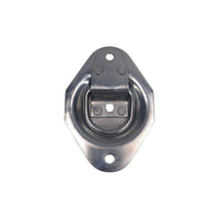 4 - Recessed D Ring tie Down rings 1200# Rated Trailer ATV Snowmobile Lawn Mower (RR01-LOTOF4)