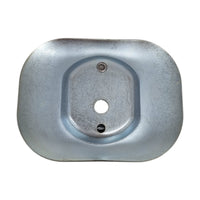 1/4" Mounting Ring Flush Mount Zinc D-Rings 1,500# Rated  (RR04)