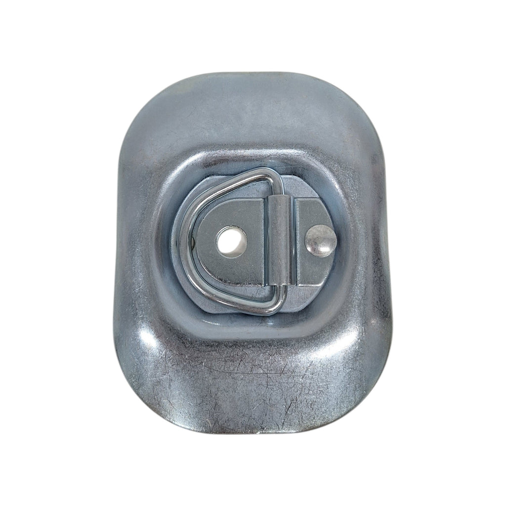 1/4" Mounting Ring Flush Mount Zinc D-Rings 1,500# Rated  (RR04)
