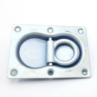 3/8" Zinc Plated Bolt-On D-Ring Trailer Tie Down – 3,300 lb Max. Capacity (RR12)