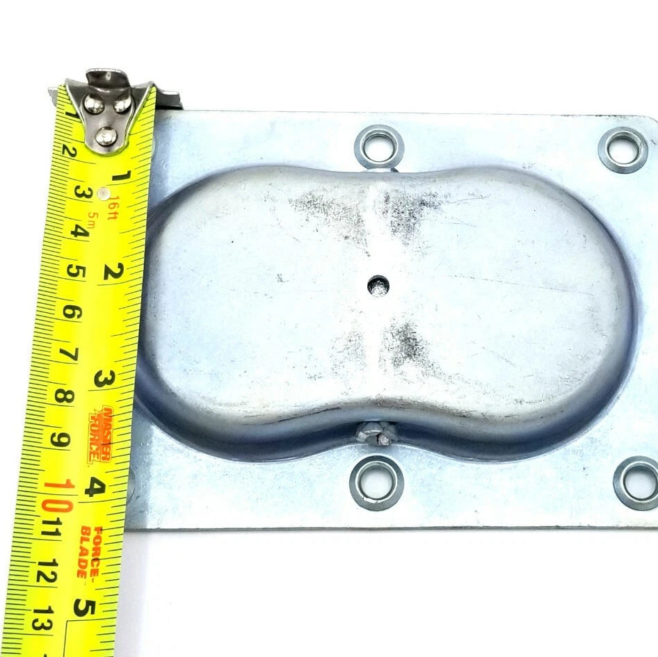 3/8" Zinc Plated Bolt-On D-Ring Trailer Tie Down – 3,300 lb Max. Capacity (RR12)