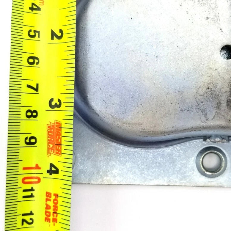 3/8" Zinc Plated Bolt-On D-Ring Trailer Tie Down – 3,300 lb Max. Capacity (RR12)