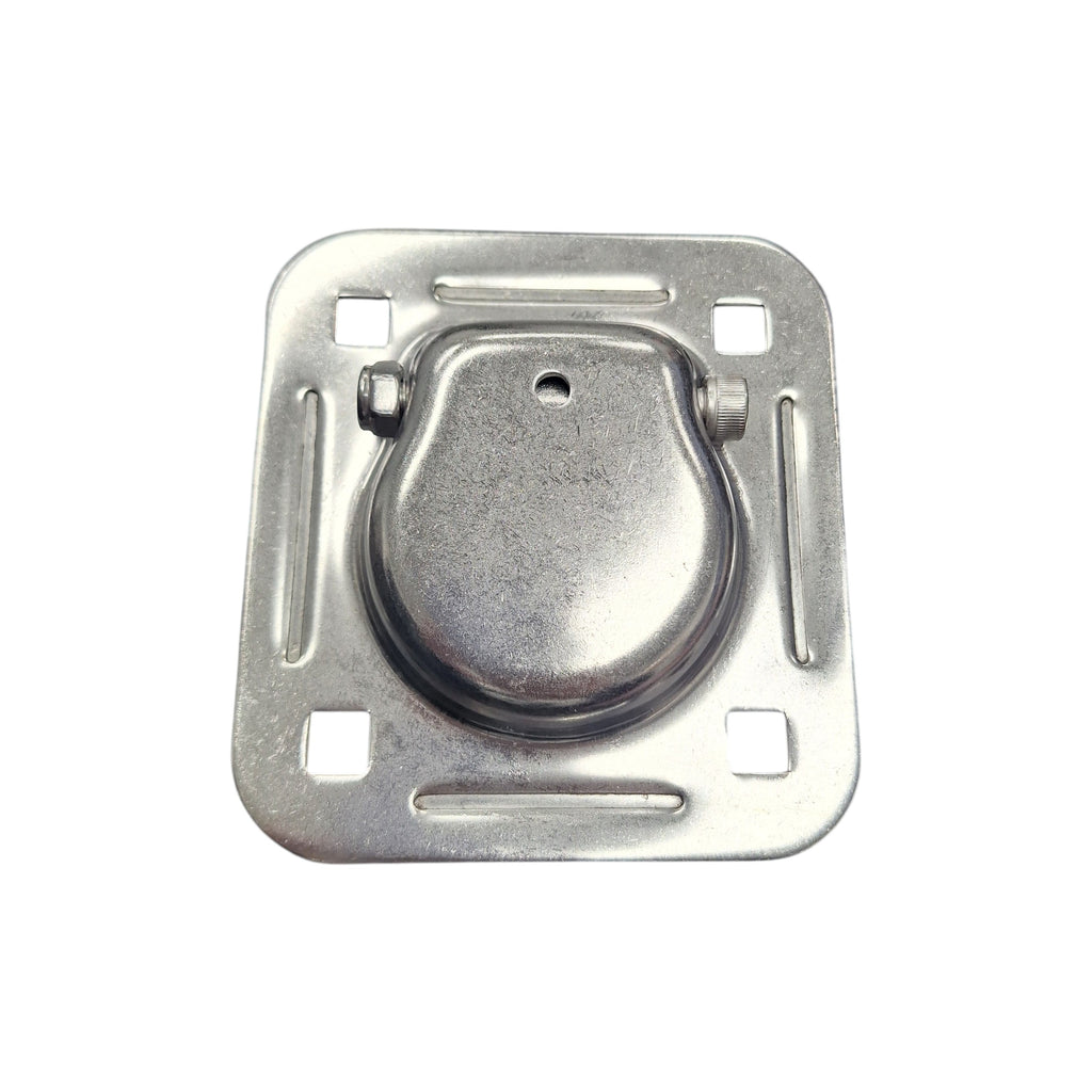 1/2" Thick Recessed Stainless Steel 5000# D Ring Trailer Car Truck (RRS5)