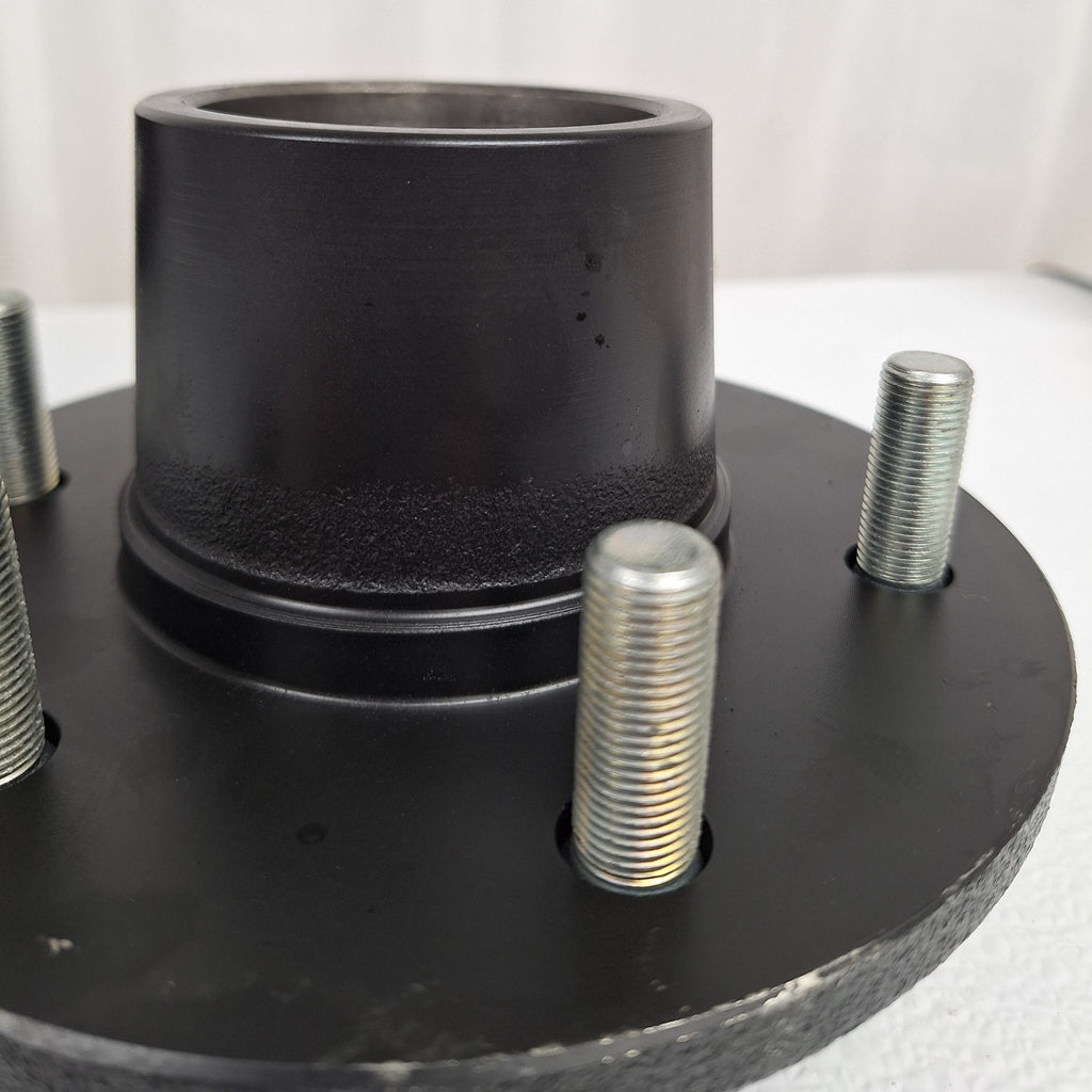 2- Trailer Hubs Convert from Mobile Home with Bearings 6000# 6 Lug 6x5.5 Idler Axle (RVIH6550-KITX2)