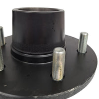 2- Trailer Hubs Convert from Mobile Home with Bearings 6000# 6 Lug 6x5.5 Idler Axle (RVIH6550-KITX2)