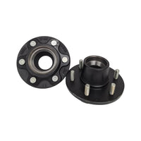 2- Trailer Hubs Convert from Mobile Home with Bearings 6000# 6 Lug 6x5.5 Idler Axle (RVIH6550-KITX2)