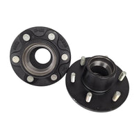 2- Trailer Hubs Convert from Mobile Home with Bearings 6000# 6 Lug 6x5.5 Idler Axle (RVIH6550-KITX2)