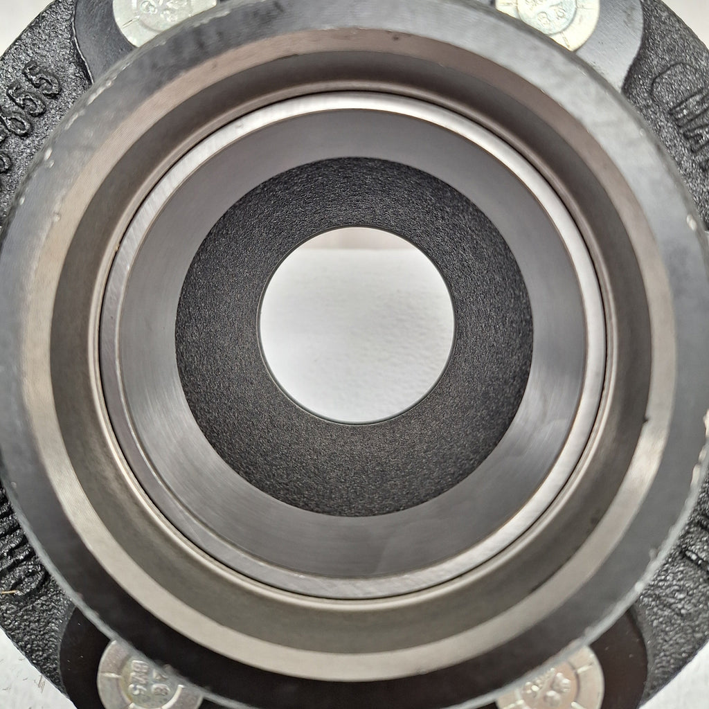 2- Trailer Hubs Convert from Mobile Home with Bearings 6000# 6 Lug 6x5.5 Idler Axle (RVIH6550-KITX2)