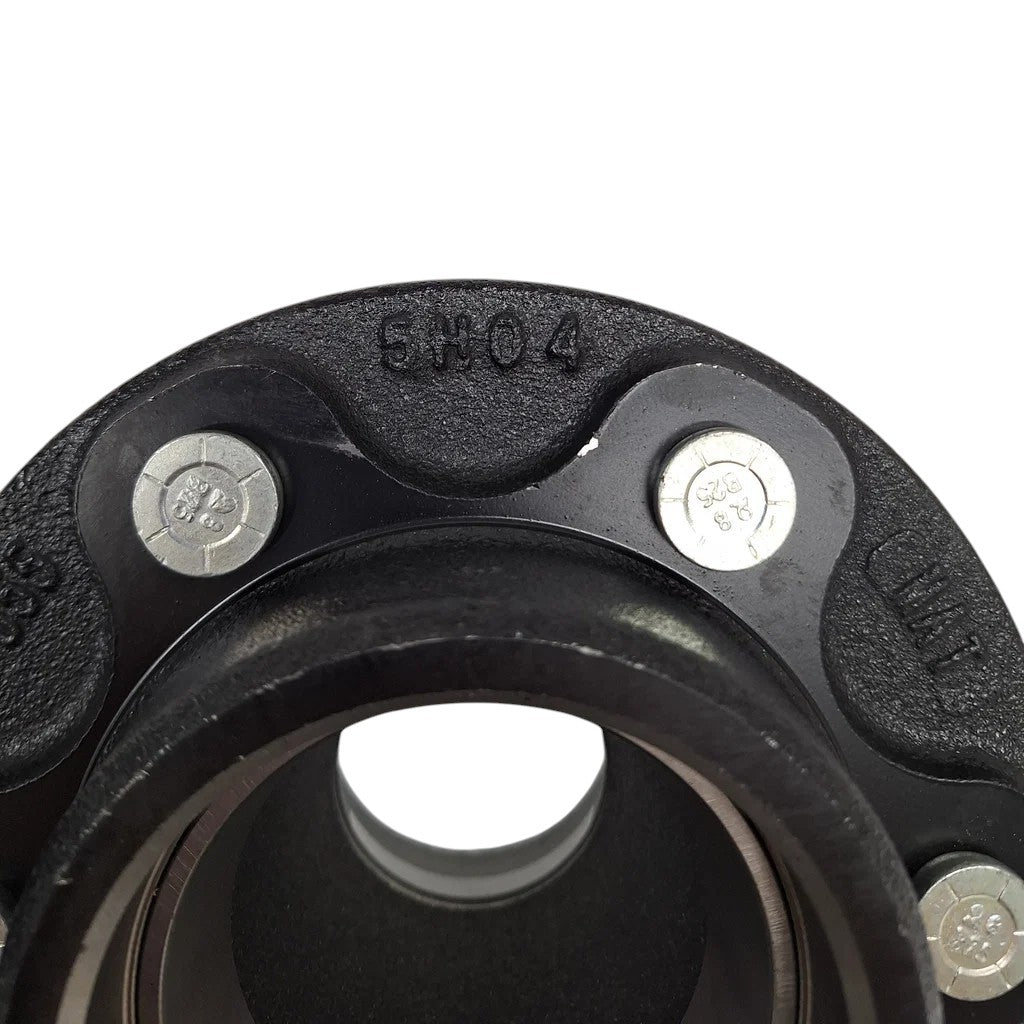 2- Trailer Hubs Convert from Mobile Home with Bearings 6000# 6 Lug 6x5.5 Idler Axle (RVIH6550-KITX2)