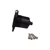 Dumble 125V 15A RV Power Inlet Port Plug – NEMA 5-15P – 2-Pole 3-Wire (RVS-811990)