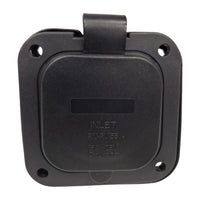 Dumble 125V 15A RV Power Inlet Port Plug – NEMA 5-15P – 2-Pole 3-Wire (RVS-811990)