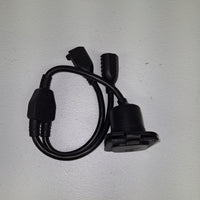 Dumble 3-Prong “Y” Splitter Cable Power Extension Cord – 125V 15A (RVS-820923)