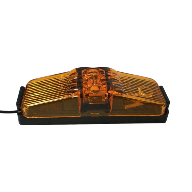 TecNiq Amber LED Clearance Side Marker Light 1x4 Camper /Trailer Truck USA (S19-AA00-1-KIT)