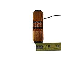 TecNiq Amber LED Clearance Side Marker Light 1x4 Camper /Trailer Truck USA (S19-AA00-1-KIT)