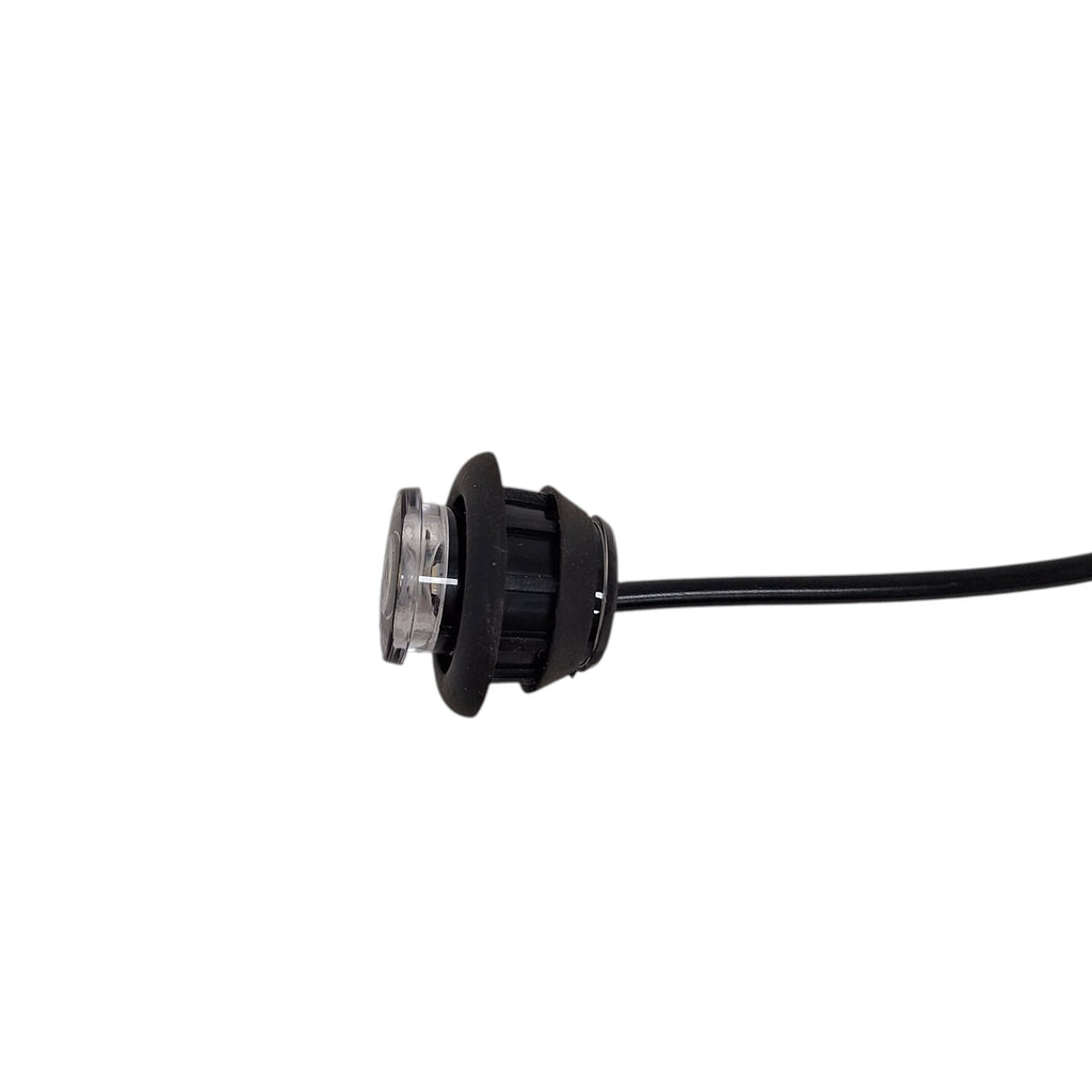 TecNiq 3/4 Mini White Clear LED Light Hot Spot Truck Trailer Jeep USA (S33-WC00-1)