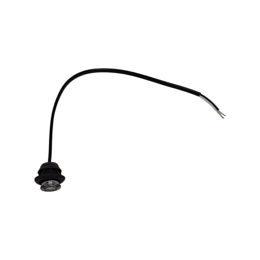 TecNiq 3/4 Mini White Clear LED Light Hot Spot Truck Trailer Jeep USA (S33-WC00-1)