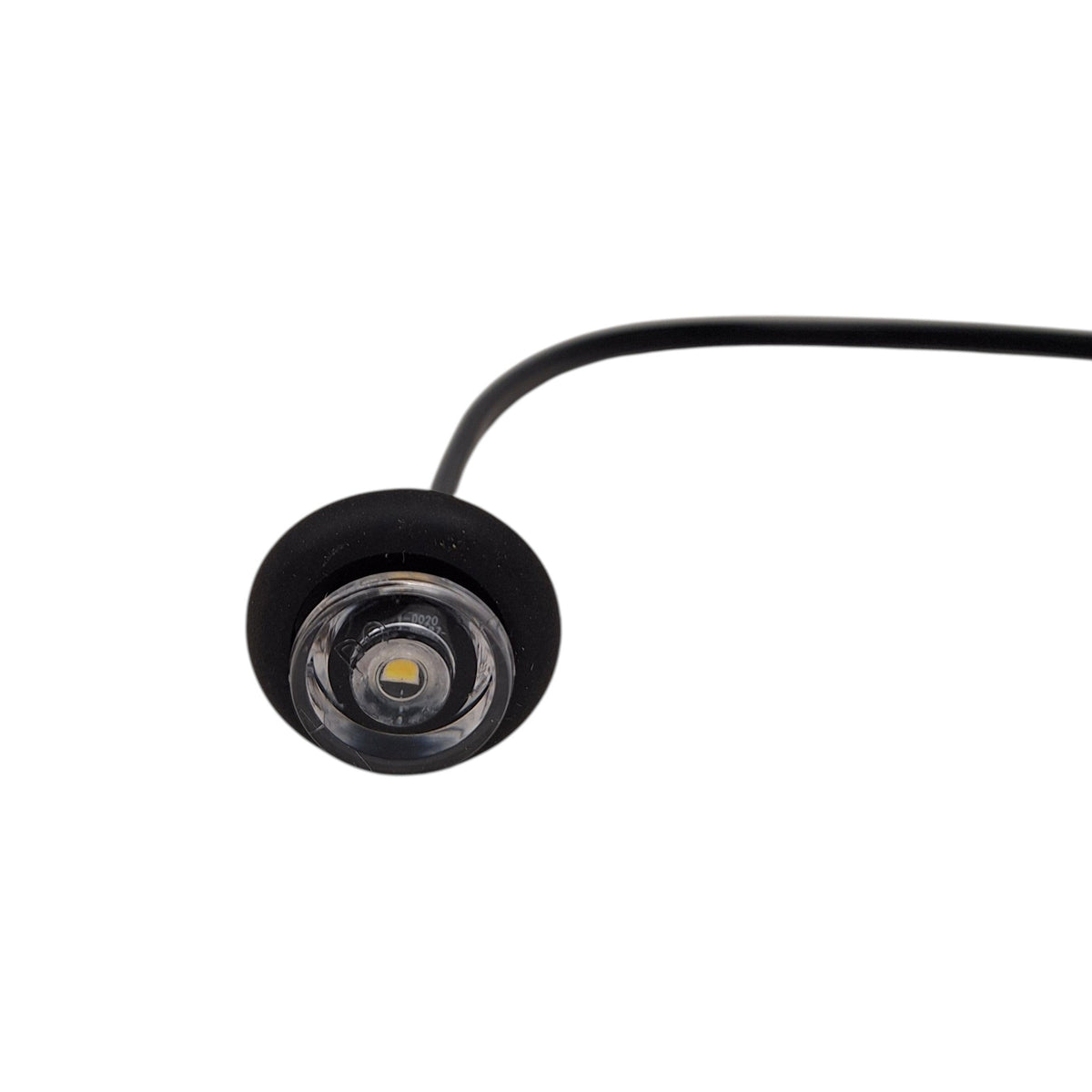 TecNiq 3/4 Mini White Clear LED Light Hot Spot Truck Trailer Jeep USA (S33-WC00-1)