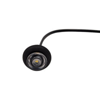 TecNiq 3/4 Mini White Clear LED Light Hot Spot Truck Trailer Jeep USA (S33-WC00-1)