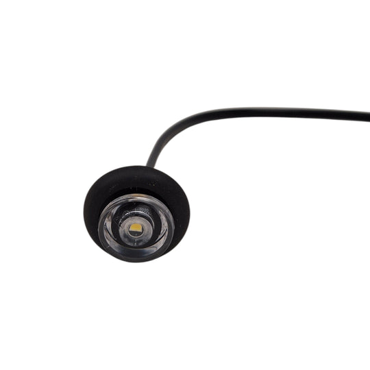 TecNiq 3/4 Mini White Clear LED Light Hot Spot Truck Trailer Jeep USA (S33-WC00-1)