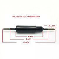 Shock Absorber Kit Double Stud With Hardware for RV Trailer Suspension (SA-568167-KIT)