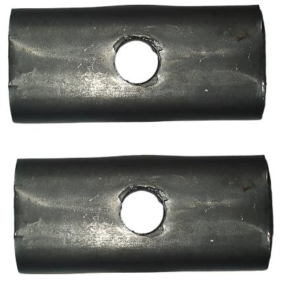 IN STORE PICK UP ONLY (SP-2.375-LOTOF2) Pair Trailer Axle Spring Perch/Seat for 2-3/8" 3500# Round Axel Tube Mount Pad