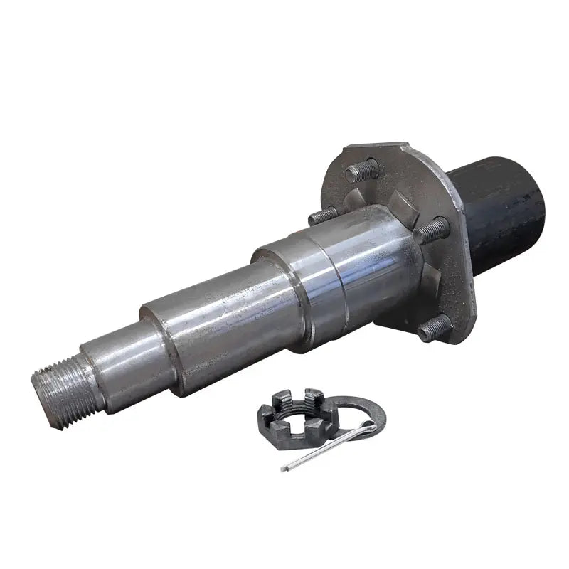 #42 Weld-On Spindle - 7000lb Capacity - 2.25" Flanged Round Tail (SP-22542F-7.21)