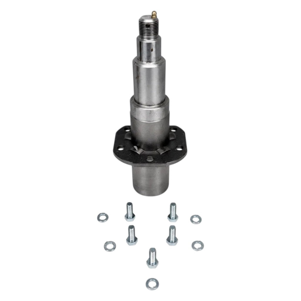 7K #42 Round EZ-Lube Trailer Axle Spindle Kit – 2.50" Weld-On Brake Flange with Hardware (SP-25042FZ-225-DD-KIT)