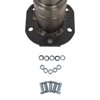 7K #42 Round EZ-Lube Trailer Axle Spindle Kit – 2.50" Weld-On Brake Flange with Hardware (SP-25042FZ-225-DD-KIT)
