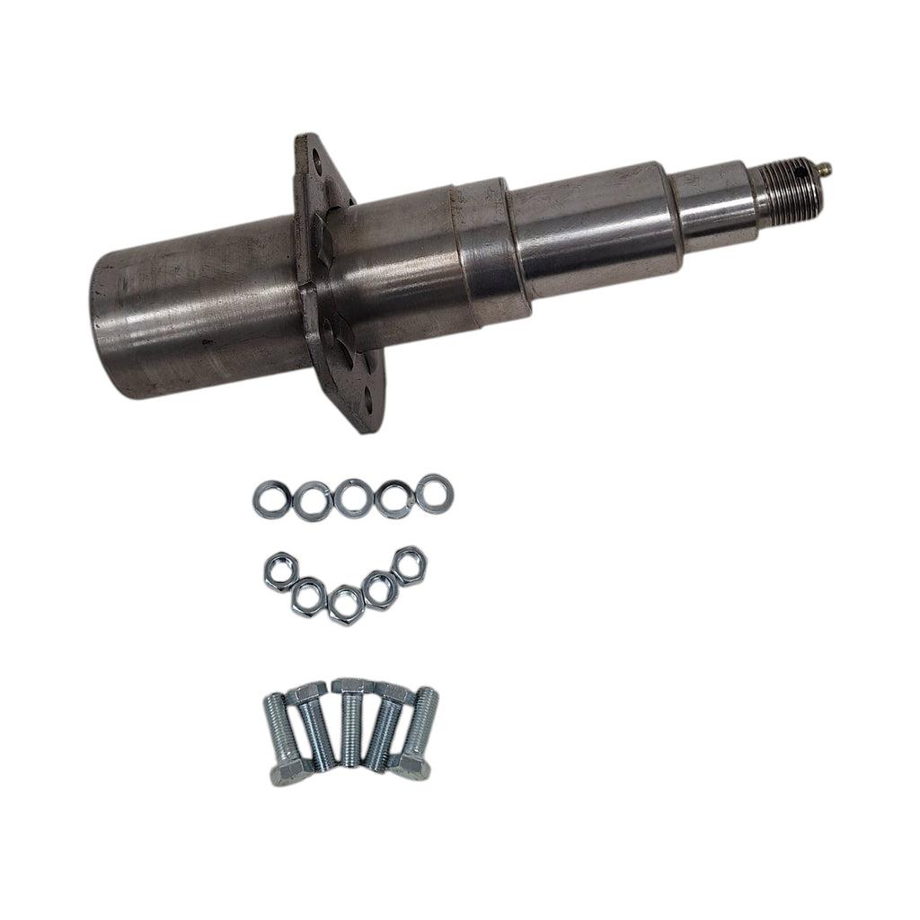 7K #42 Round EZ-Lube Trailer Axle Spindle Kit – 2.50" Weld-On Brake Flange with Hardware (SP-25042FZ-225-DD-KIT)